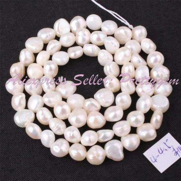Planet Gates 3 to 4 mm 3-4,5-7,6-8,8-9,9-11mm Irregular White Freshwater Pearl Natural Stone Beads For DIY Necklace Jewelry Making 14.5" Free Shipping