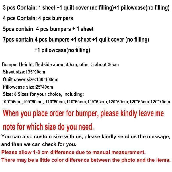 Planet Gates 3 to 7Pcs Cotton Baby Bedding Set Grey Star Pattern Baby Bed Linen For Newborns Baby Sheet Bumpers Pillow Duvet Crib Bumpers