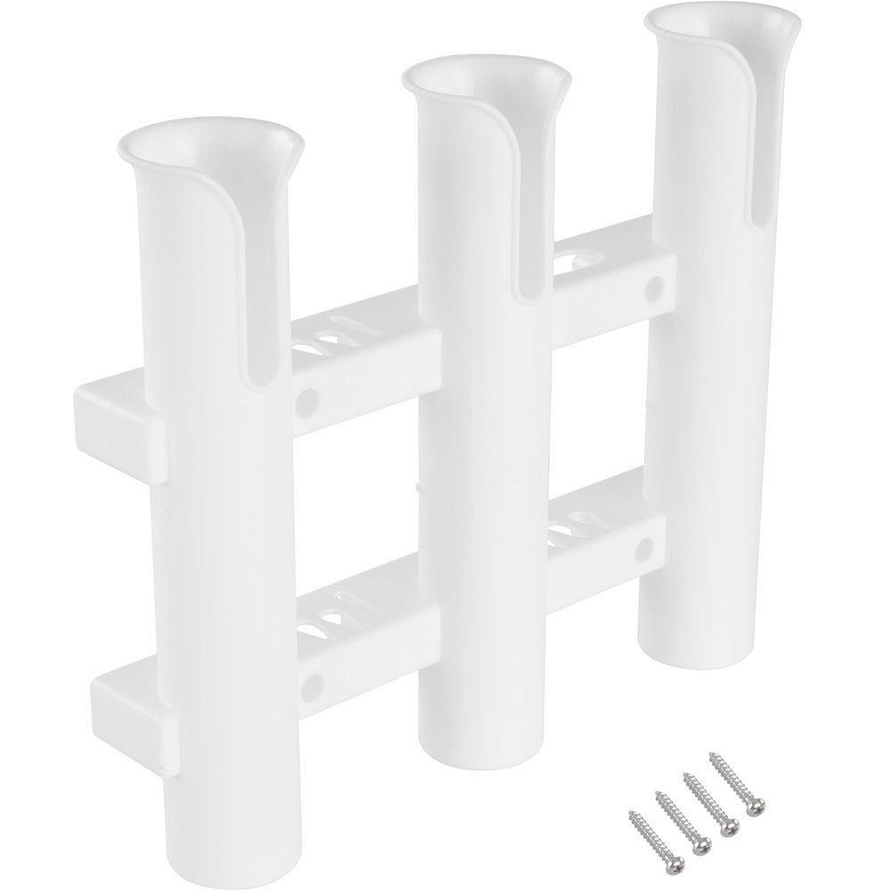 Planet Gates 3 Tubes Plastic Boat Rod Holder For Boats Marine Yacht Fishing Rod Rack Socket Fishing Box Accessories