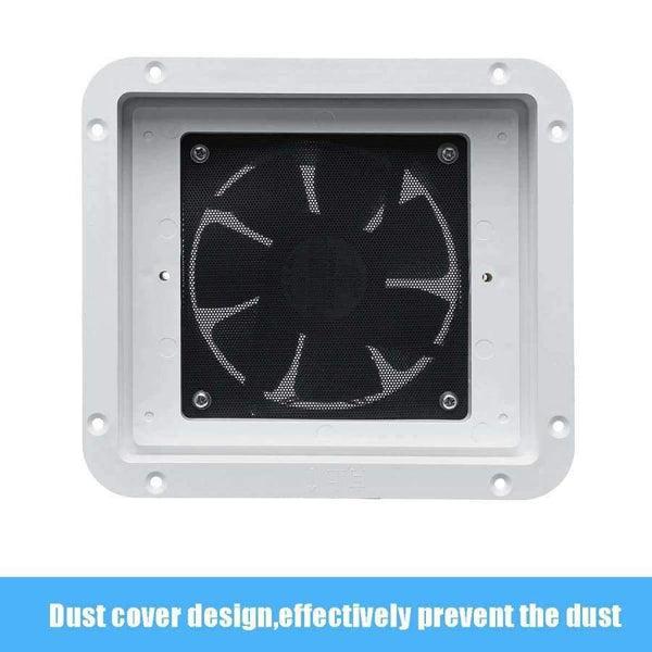Planet Gates 3 Types RV Trailer Caravan Side Air Vent Ventilation Blade Fan Blower Cooling Two-Way One-Way Wind One-Way Mute 12V Low Noise