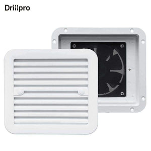 Planet Gates 3 Types RV Trailer Caravan Side Air Vent Ventilation Blade Fan Blower Cooling Two-Way One-Way Wind One-Way Mute 12V Low Noise