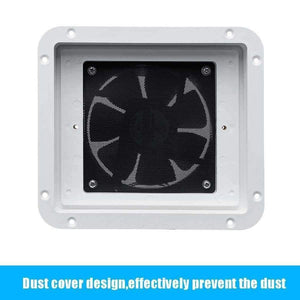 Planet Gates 3 Types RV Trailer Caravan Side Air Vent Ventilation Blade Fan Blower Cooling Two-Way One-Way Wind One-Way Mute 12V Low Noise
