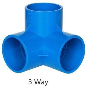 Multifunction Pvc Pipe Connector DIY Shelf Support Joint 3 4 5 6 Way Splitter 20 -50mm Tube Coupler Adapter Garden Pipe Fittings