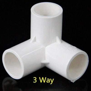 Multifunction Pvc Pipe Connector DIY Shelf Support Joint 3 4 5 6 Way Splitter 20 -50mm Tube Coupler Adapter Garden Pipe Fittings