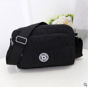 Planet Gates 3 Women Fashion Solid Color Zipper Waterproof Nylon Shoulder Bag Female Crossbody Bag Ladies Bolsa Feminina Waterproof Travel Bag