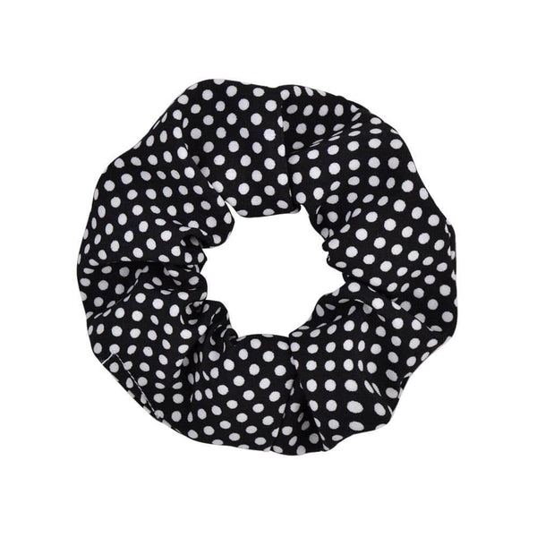 Women Vintage Hair Scrunchie Dot Plaid Hair Rope Girls Elastic Hair Band Ponytail Holder Striped Rubber Band Hair Accessories