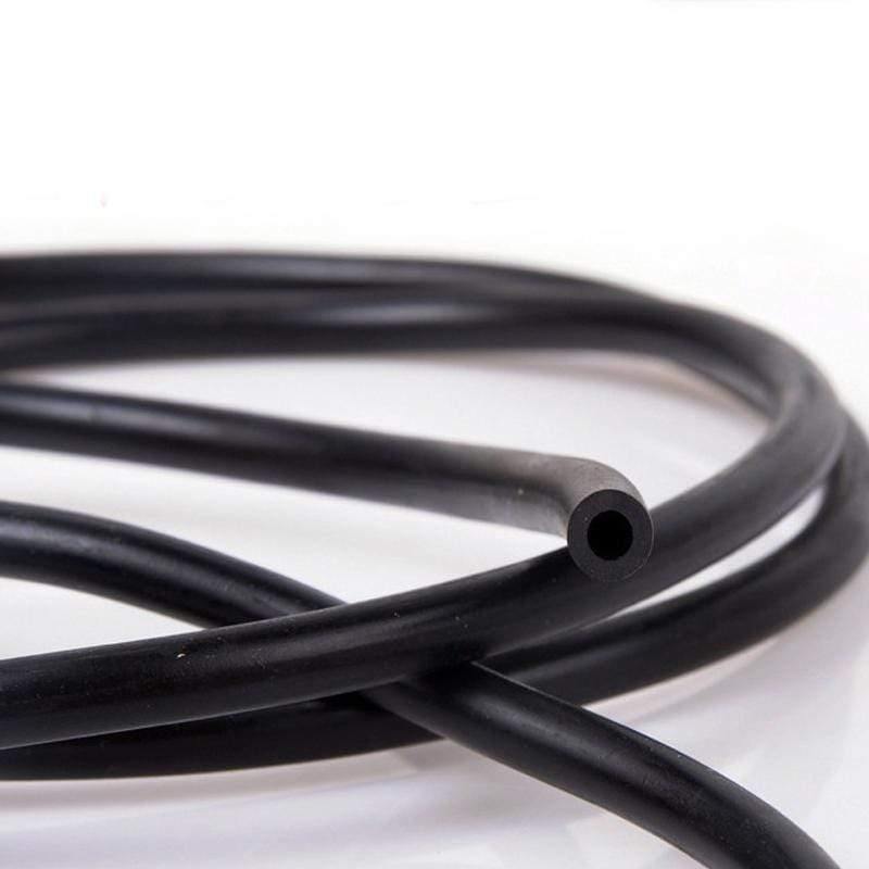 3 X 6mm / 4 X 7mm Black Epdm Rubber Auto Wipers Water Pipe Water Spray Nozzle Connecting Tube Rubber Hose For Car
