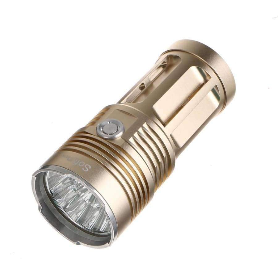 Planet Gates 3 x T6 / czarna latarka Sofirn SF34 o dużej mocy LED 2000 lm Cree LED Torch Light 18650 latarka taktyczna 5 trybów Linterna przenośna latarka