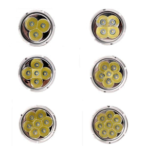 Planet Gates 3 x T6 / black Sofirn SF34 Powerful LED Flashlight 2000LM Cree LED Torch Light 18650 Tactical Flashlight 5 Modes Linterna Portable Lamp Light