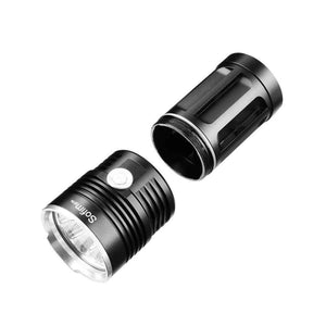 Planet Gates 3 x T6 / black Sofirn SF34 Powerful LED Flashlight 2000LM Cree LED Torch Light 18650 Tactical Flashlight 5 Modes Linterna Portable Lamp Light
