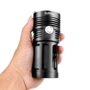 Planet Gates 3 x T6 / black Sofirn SF34 Powerful LED Flashlight 2000LM Cree LED Torch Light 18650 Tactical Flashlight 5 Modes Linterna Portable Lamp Light