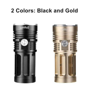 Planet Gates 3 x T6 / black Sofirn SF34 Powerful LED Flashlight 2000LM Cree LED Torch Light 18650 Tactical Flashlight 5 Modes Linterna Portable Lamp Light