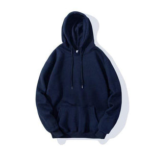 Planet Gates 3 / XXL Men Hoodies Hip Hop Streetwear Casual Hoodies Sweatshirts Elasticity Solid Color Fleece Thick Warm Threaded Cuffs