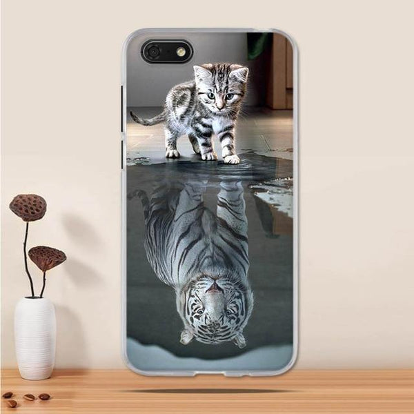 Planet Gates 3 / Y5 2018 For Huawei Y5 2018 Case Cover Silicone TPU 3D Printing Funda for Huawei Y5 Prime 2018 / Honor Play 7 / Honor 7s Case Cover Coque