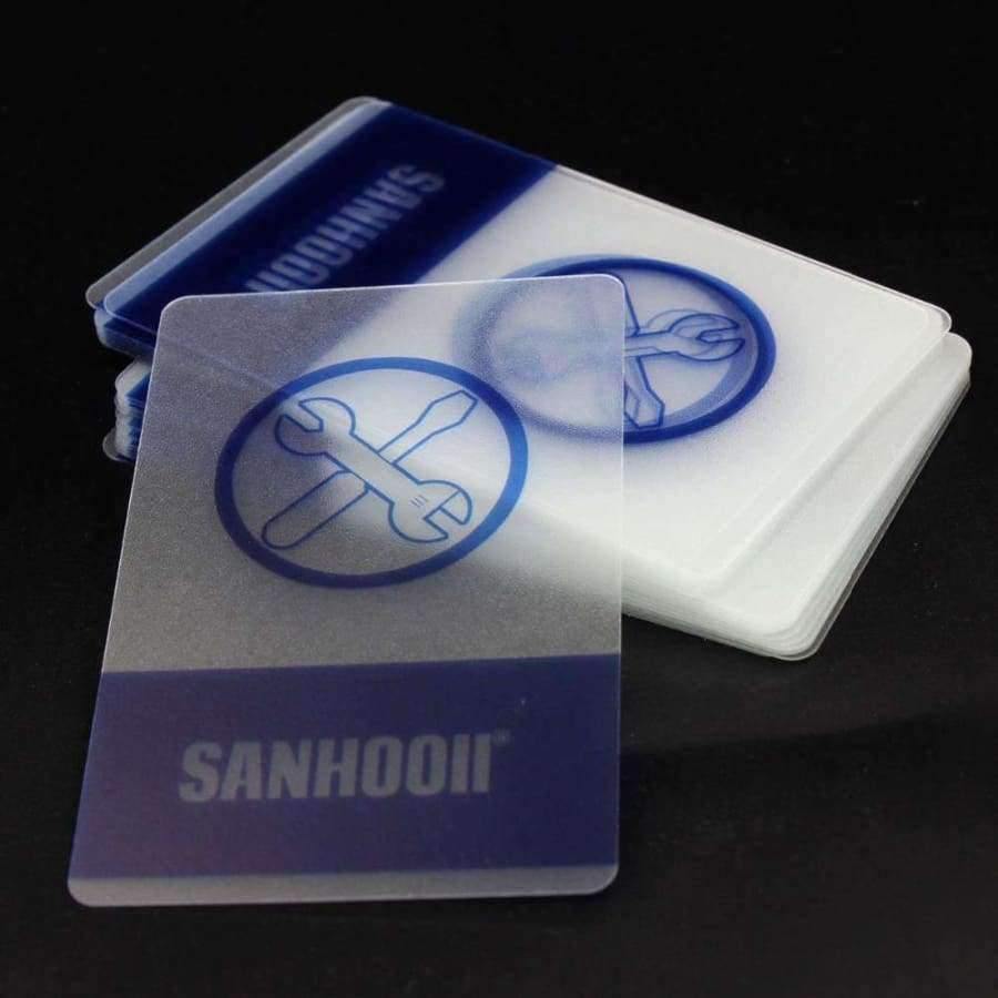 Planet Gates 30/100/500 pieces 85*54*0.3mm Plastic Card Pry Opening Battery for iPad Tablet Mobile Phone Glued Screen Repair Tool