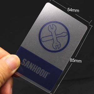 Planet Gates 30/100/500 pieces 85*54*0.3mm Plastic Card Pry Opening Battery for iPad Tablet Mobile Phone Glued Screen Repair Tool