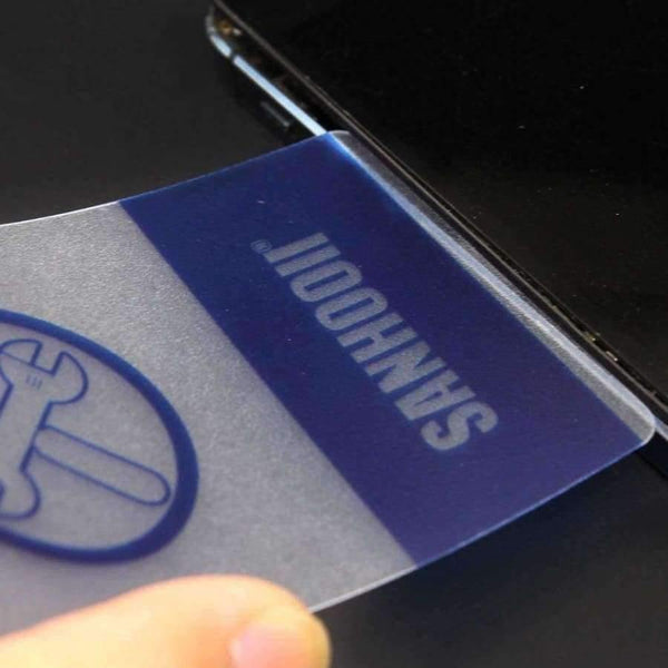 Planet Gates 30/100/500 pieces 85*54*0.3mm Plastic Card Pry Opening Battery for iPad Tablet Mobile Phone Glued Screen Repair Tool