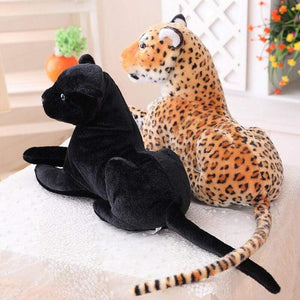 Planet Gates 30-120cm Big Leopard Panther Plush Toys Giant White Tiger Black Panther Soft Stuffed Animal Pillow Animal Doll Toys For Children