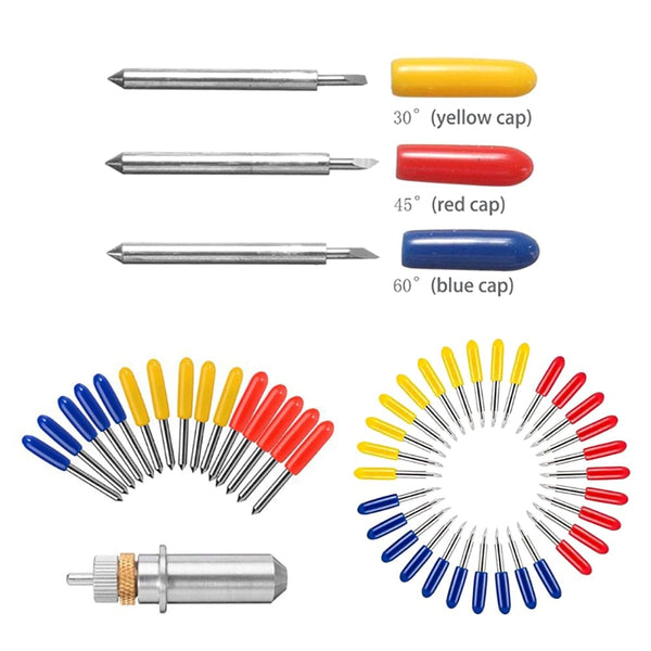 Planet Gates 30/45/60 Degrees Replacement Blades For Roland Cricut Plotter Blade Knife Cutter Blades For Power Tools Cutting Plotter