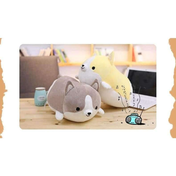 Planet Gates 30/45/60cm Cute Corgi Dog Plush Toy Stuffed Soft Animal Cartoon Pillow Lovely Christmas Gift for Kids Kawaii Valentine Present