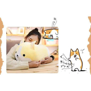 Planet Gates 30/45/60cm Cute Corgi Dog Plush Toy Stuffed Soft Animal Cartoon Pillow Lovely Christmas Gift for Kids Kawaii Valentine Present