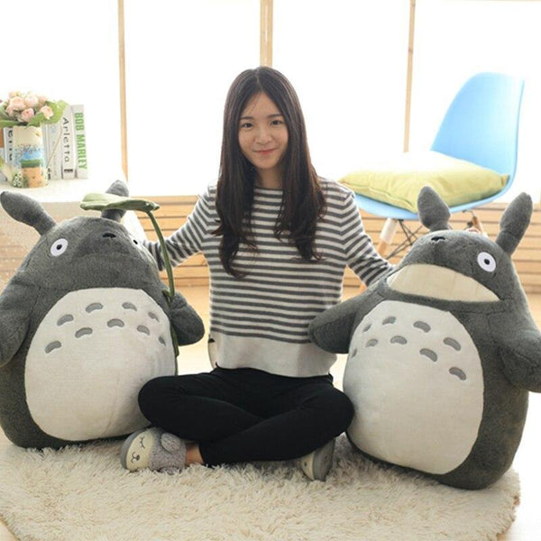 30-70cm Cute Anime Girl Kids Toys Totoro Doll Large Size Soft Pillow Totoro Plush Toy Doll Children Birthday Gift Cartoon Home