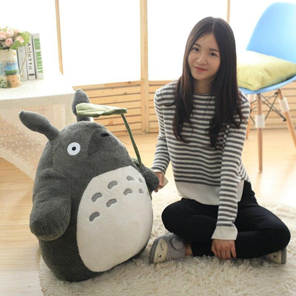 30-70cm Cute Anime Girl Kids Toys Totoro Doll Large Size Soft Pillow Totoro Plush Toy Doll Children Birthday Gift Cartoon Home