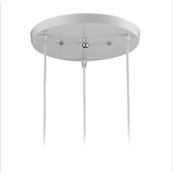 Planet Gates 30 CM White 3 heads White Black metal lamp Base Round Rectangular 30cm 50cm 3 heads DIY chandelier Ceiling base Plate Lighting Accessories