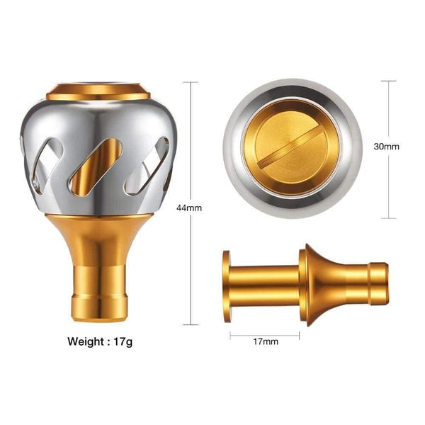Planet Gates 30 mm Reel Handle Knob for SHIMANO STRADIC CI4 SW STRADIC FK SAHARA SEDONA STELLA NASCI DAIWA FUEGO TATULA STEEZ CALDIA EXIST