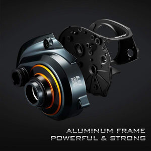 Planet Gates 300 Low Profile Baitcasting Reel 15KG Max Drag 8+1 Bearings Aluminum Frame Freshwater Saltwater Fishing Reel