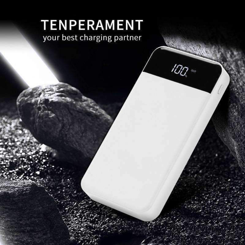 Planet Gates 30000 mAh 4 USB mobile power LCD digital display portable charger bateria externa for iphone x Samsung xiaomi