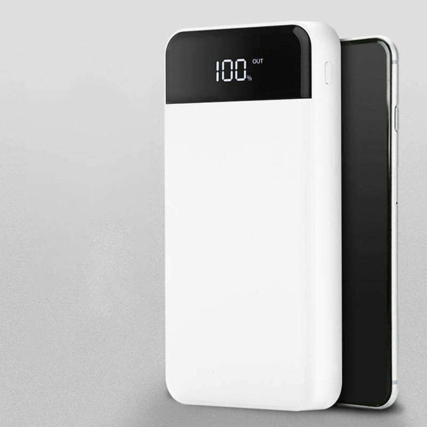 Planet Gates 30000 mAh 4 USB mobile power LCD digital display portable charger bateria externa for iphone x Samsung xiaomi