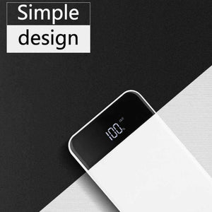 Planet Gates 30000 mAh 4 USB mobile power LCD digital display portable charger bateria externa for iphone x Samsung xiaomi