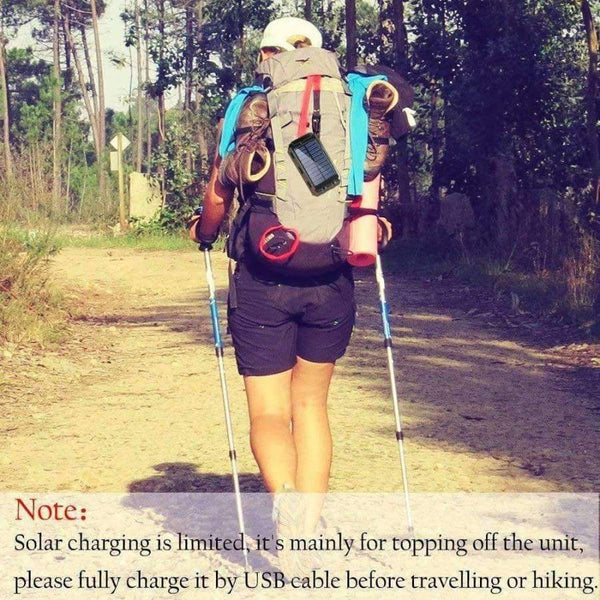 Planet Gates 30000mAh Dual USB Power Bank Waterproof Durable Portable Solar Charger Power Bank With Compass 2 LED light for iphone5 6 7 8 X