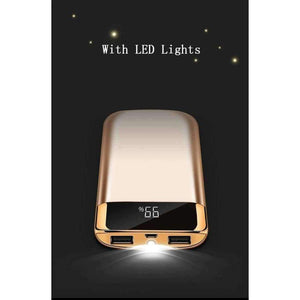 Planet Gates 30000mah Power Bank External Battery PoverBank 2 USB  Powerbank Portable Mobile phone Charger for Xiaomi MI iphone 7 8 X 18650