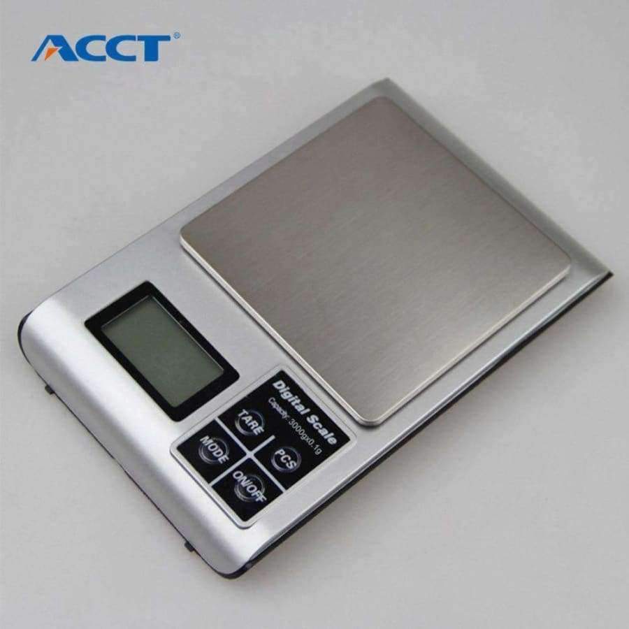 Planet Gates 3000g/ 0.1g Digital High Precision Electronic Scales LCD Display Balance Portable Weight Stainless Steel Jewelry Kitchen Scale