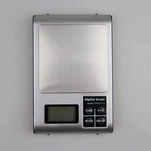 Planet Gates 3000g/ 0.1g Digital High Precision Electronic Scales LCD Display Balance Portable Weight Stainless Steel Jewelry Kitchen Scale
