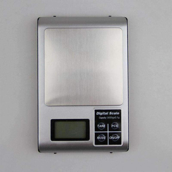 Planet Gates 3000g/ 0.1g Digital High Precision Electronic Scales LCD Display Balance Portable Weight Stainless Steel Jewelry Kitchen Scale