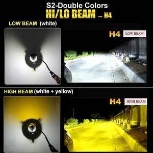 Planet Gates 3000K and 6500K / China / 9007/HB5 Hi/Lo H4 Led Light Headlight Lamp Dual Colors H7 H4 H1 H8 H11 H13 9005 9006 HB4 Car Light H7 Car Led Light Bulb H3 Fog Light