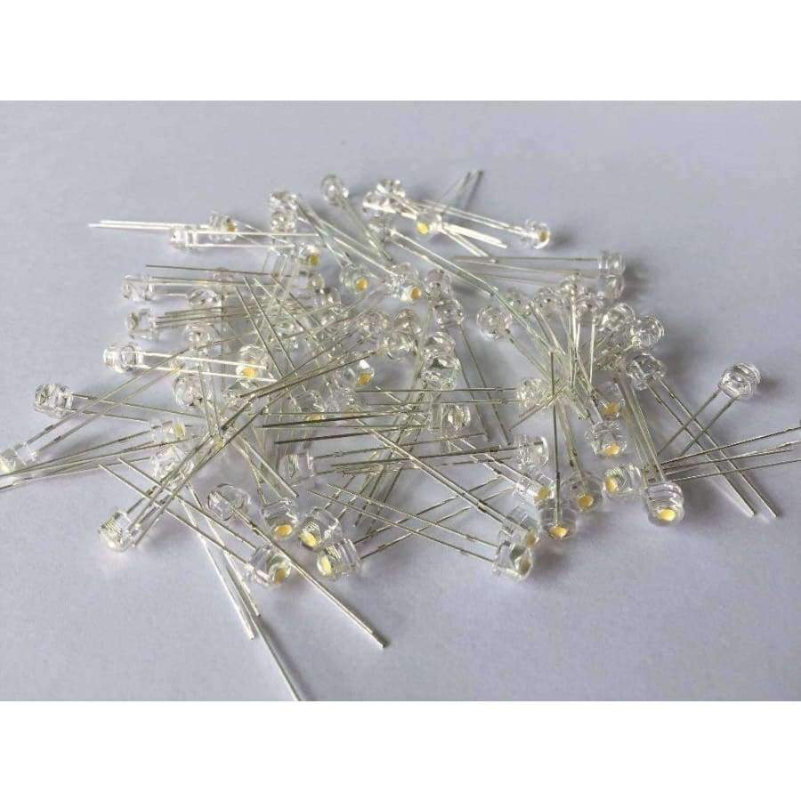 Planet Gates 3000K F5 5mm 23 mm White Straw Hat Super bright LED Light Lamp Super Bright  Led Emitting Diode F5 LED light for DIY lights