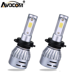 Planet Gates 3000K / H1 H1 H4 LED 12V 8000lm Mini Car Bulb Headlight H8 H9 H11 HB3 HB4 COB 72W 6500K 3000K 8000K 24V LED H7 Auto Lamp Car Light