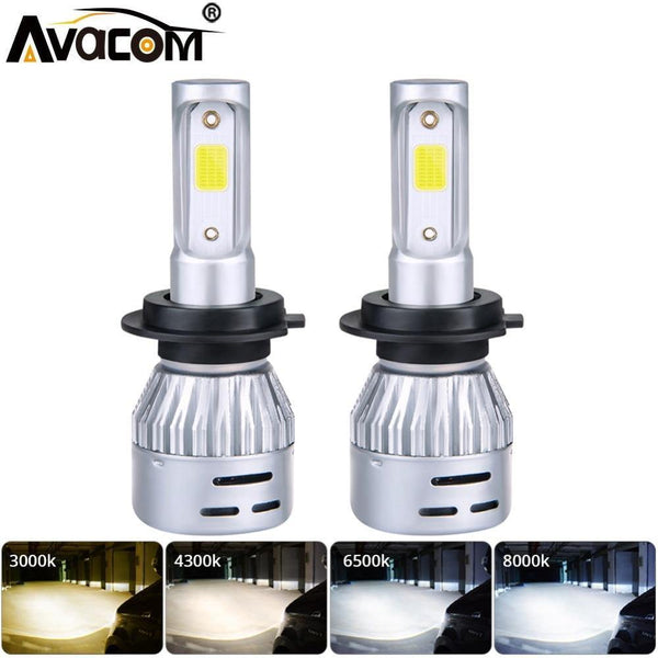 Planet Gates 3000K / H1 H7 H1 LED Car Headlight Bulb H11 H8 LED Auto Lamp 9005 HB3 9006 24V 72W 8000Lm 6500K 3000K COB 12V LED HB4 H4 4300K Car Bulb
