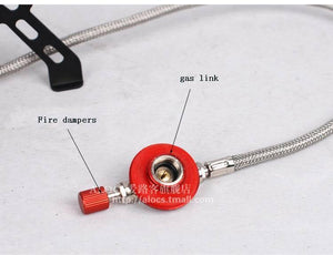 Planet Gates 3000W Power Folding Ultralight Stove Cooking Phenix Furnace Split Type Gas Furnace Portable Stoves Camping Cookers