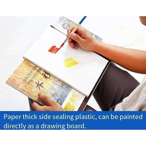 Planet Gates 300g/m2 Professional Watercolor Paper 20Sheets Hand Painted Water-soluble Book Creative Office school art supplies