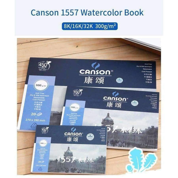 Planet Gates 300g/m2 Professional Watercolor Paper 8K/16K/32K 20Sheets Hand Painted Watercolor Book Creative Art Supplies