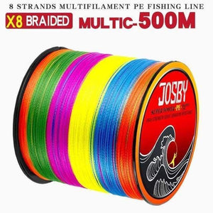 Planet Gates 300M 500M 1000M  8 Strands 10-78LB New PE Braided Fishing Wire Multifilament Super Strong Fishing Line Japan Multicolour
