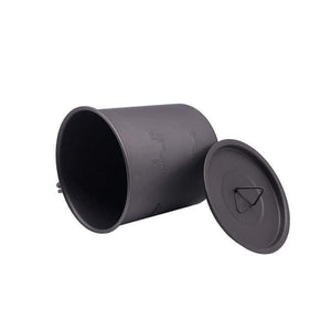 Planet Gates 300ML 450ML Outdoor Hiking Camping Picnic Titanium Pot Mug Bowl 3 in 1 Lightweight Camping Equipment