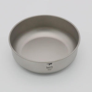 Planet Gates 300ml Camping Pure Titanium Bowls 300ml-900ml Bowls Cookware Tableware Cutlery Ti5333-Ti5338