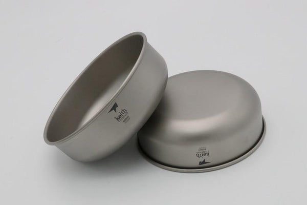 Planet Gates 300ml Camping Pure Titanium Bowls 300ml-900ml Bowls Cookware Tableware Cutlery Ti5333-Ti5338