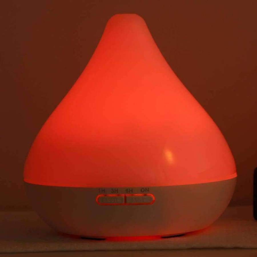 Planet Gates 300ml Ultrasonic Air Humidifier Aromatherapy Essential Oil Diffuser 5 In 1 With 6 Color Changing LED Lights For Home Appliances